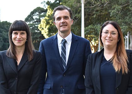Picture L-R: Camilla Pandolfini, Jonathon Hunyor, Michelle